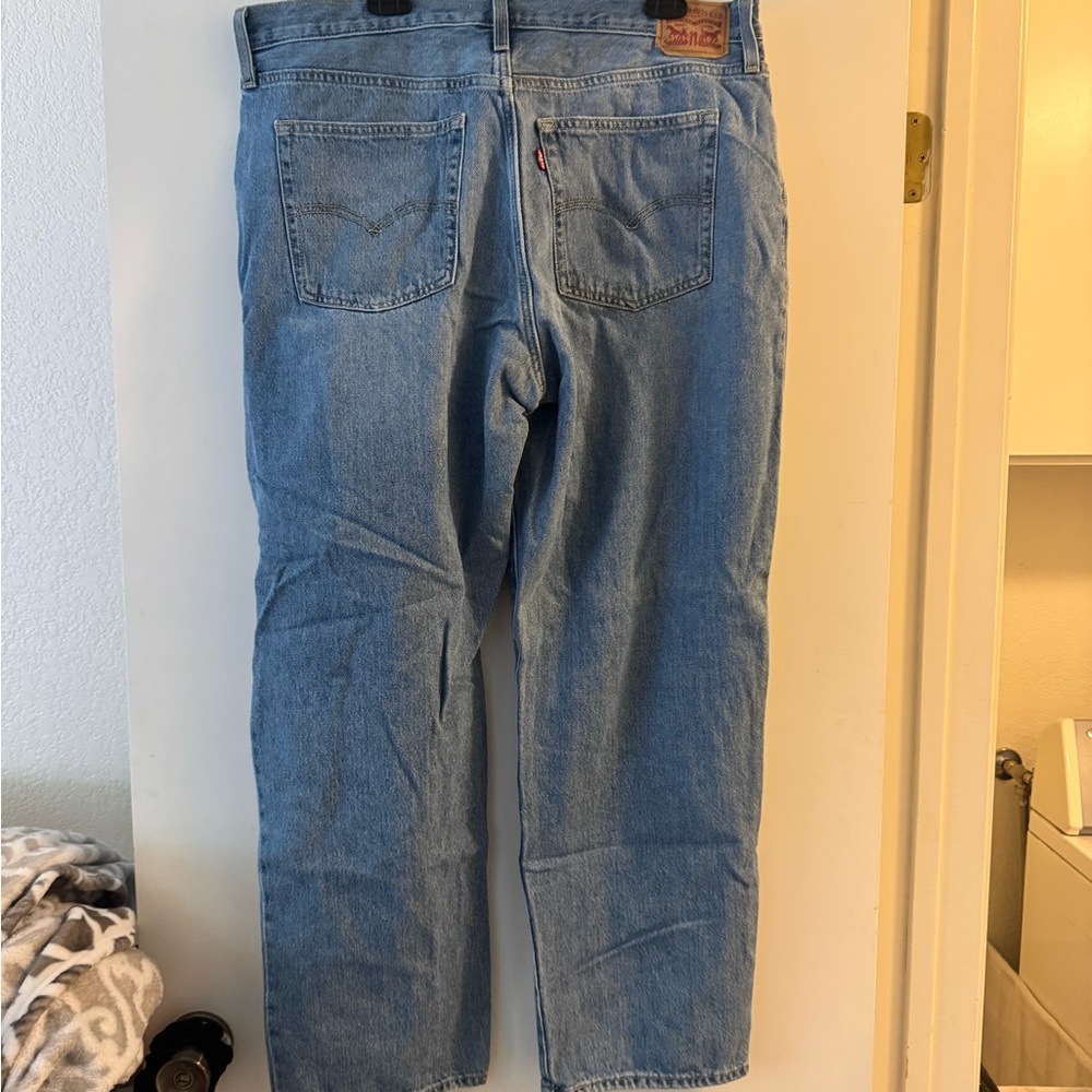 Levi's Classic Blue Straight Jeans for Men